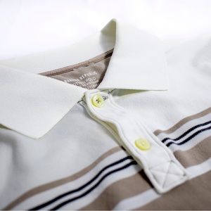 BANANA REPUBLIC Fitted Polo Shirt [Medium]
